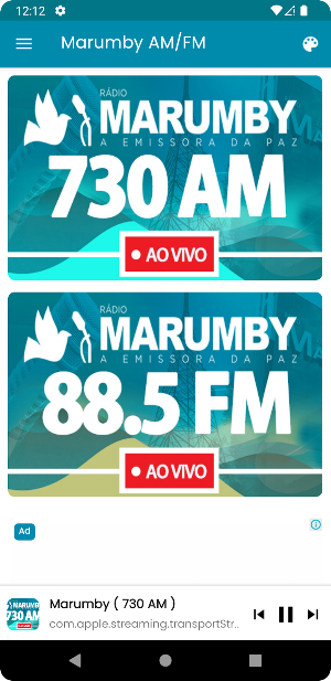 Rádio Marumby (AM - FM) Screenshot 0
