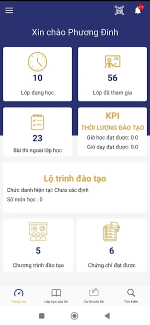 Vinpearl E-learning Screenshot 1