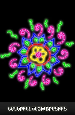 Doodle Spin - Glow Art Spiral Pattern Maker 2021 Screenshot 0