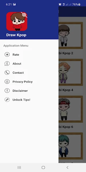 Draw Kpop Idol Chibi Screenshot 1
