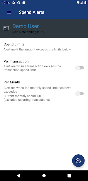 CCF Card Controls Screenshot 0