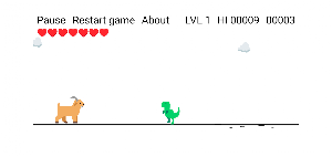 Evil Goat Run! Screenshot 2