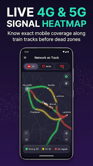 RailTarang: Train Network Map Screenshot 1