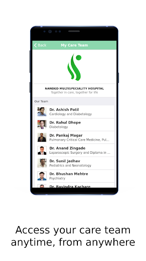 Nanded Multispeciality Hospital Screenshot 1