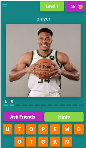 Guess Basketball Player Trivia Screenshot 1