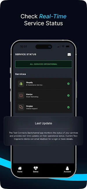 Text Connects Backchannel Screenshot 2