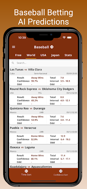Baseball Betting Picks with AI Screenshot 0
