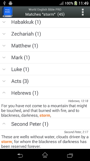World English Bible PRO Screenshot 1