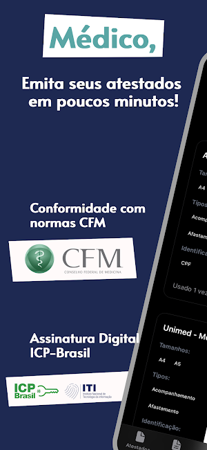 Meu Atestado Screenshot 0