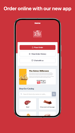 Sierra Meat & Seafood Company Screenshot 0