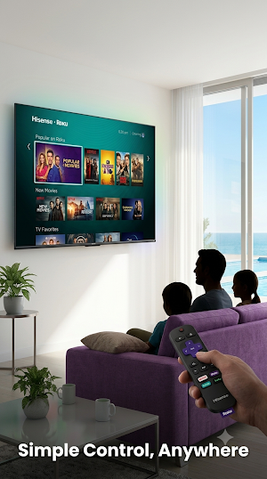 Hisense Roku TV Remote Screenshot 3