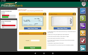 FreedomBank (Iowa) Tablet Screenshot 2