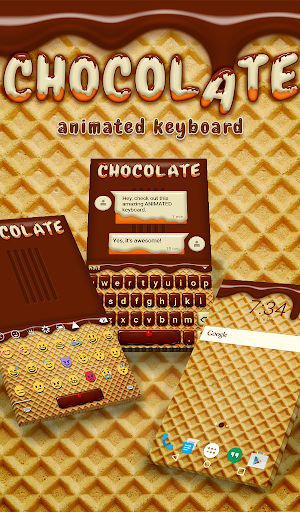 Chocolate Live Wallpaper Theme Screenshot 0