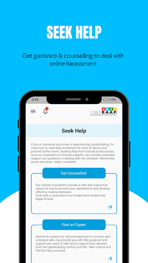 CYBERBAAP: Fight Bullying Now Screenshot 2