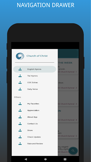 COC Church Hymnal: Hymnal app for Church of Christ Screenshot 1