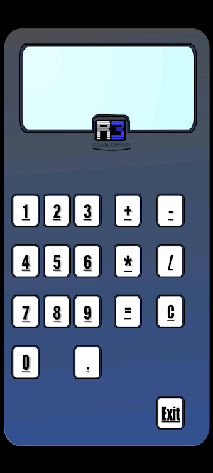 R3 Basic Calculator Screenshot 1