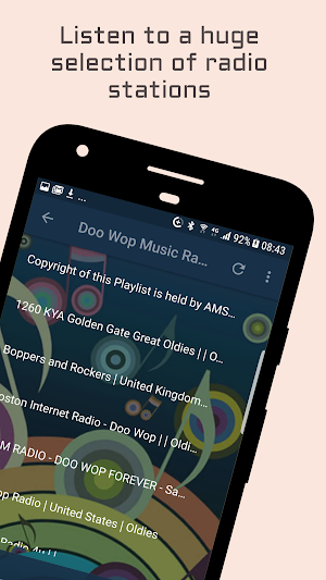 Doo Wop Music Radio Stations Screenshot 1