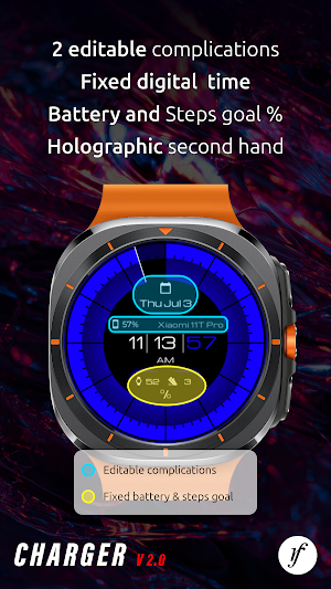 Charger Watch Face Screenshot 2