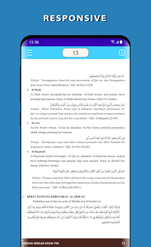 Akidah Akhlak Kelas 8 MTs Screenshot 1