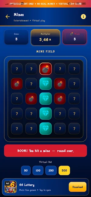 66 lottery Screenshot 2