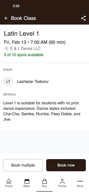 Domus Legenda Dance Center Screenshot 2