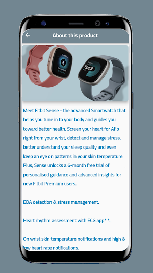Fitbit Sense Smartwatch Guide Screenshot 3