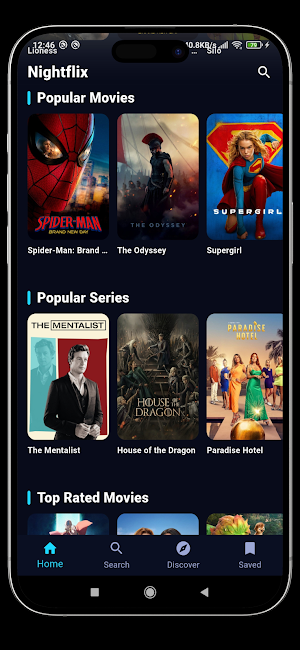 Nightflix– Movies, Web Series Screenshot 3