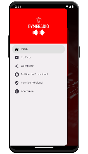 PYMERADIO Screenshot 1