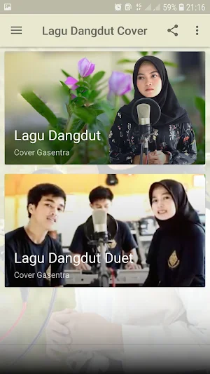 Lagu Dangdut Cover Gasentra Offline Screenshot 2