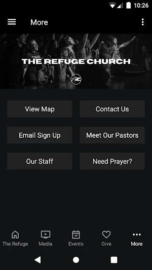 The Refuge Mobile App Screenshot 2