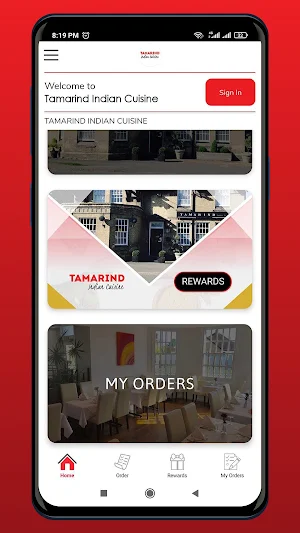 Tamarind Indian Cuisine Screenshot 1