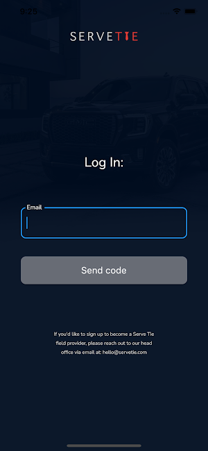 ServeTie Provider Screenshot 2