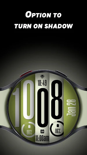 Stretch Fall 2 - Watch face Screenshot 2