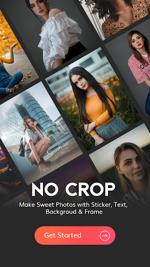 No Crop Photo Maker-Square Pic Screenshot 0