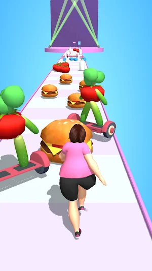 Chubby Sprint: 3D Adventure Screenshot 2