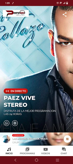Paez Vive Stereo Screenshot 3