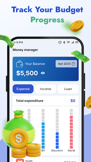 Personal Expense Tracker Screenshot 1