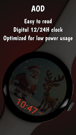 Santa and Rudolf Christmas WF Screenshot 3