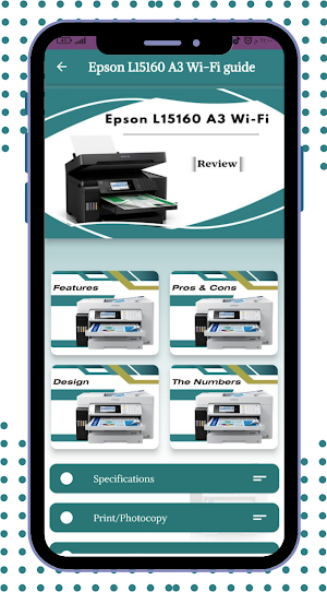 Epson L15160 A3 Wi-Fi guide Screenshot 0