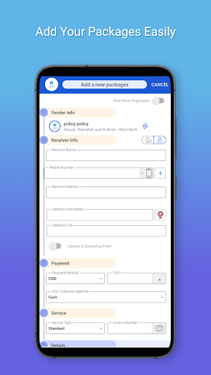 SafyMile Vendor Screenshot 2