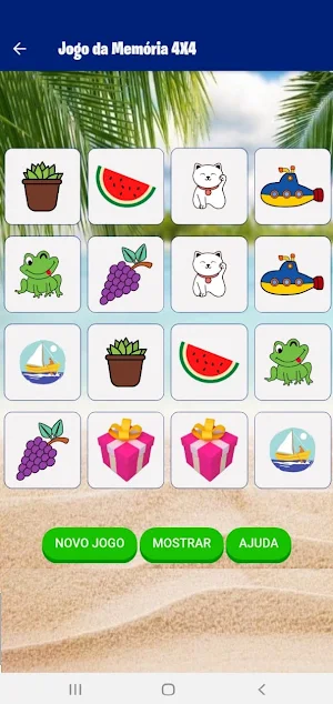 Jogo da Memória Screenshot 3