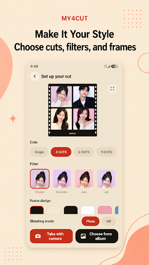 MY4CUT - Photo Booth Screenshot 1
