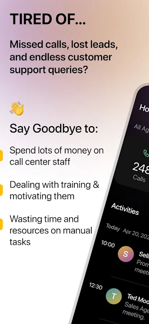 Tap Grow - AI Business Phone Screenshot 0