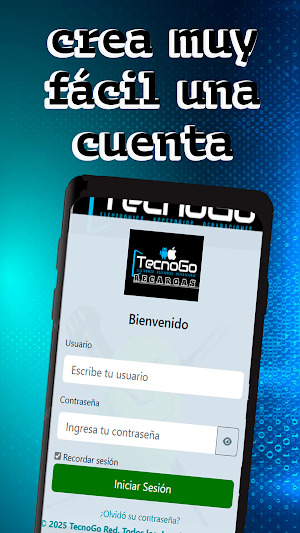 TECNOGORED Recargas México Screenshot 2
