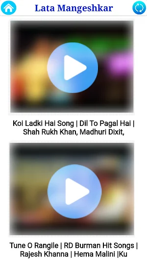 Lata Mangeshkar All Video Song Screenshot 3