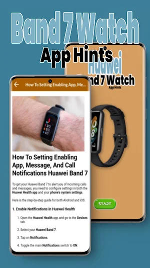 Huawei Band 7 Watch App Hints Screenshot 3