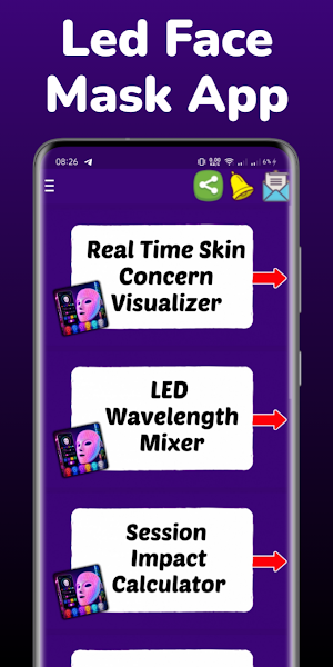 Led Face Mask App Screenshot 1