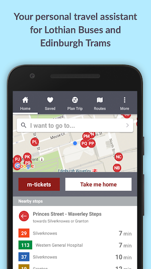 Transport for Edinburgh Screenshot 0