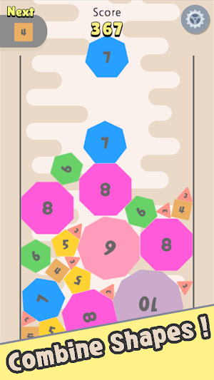 Circle Game-Shape Merge Game Screenshot 1