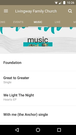 Livingway Family Church Screenshot 2